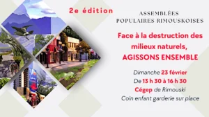 2ème édition – Agissons ensemble!