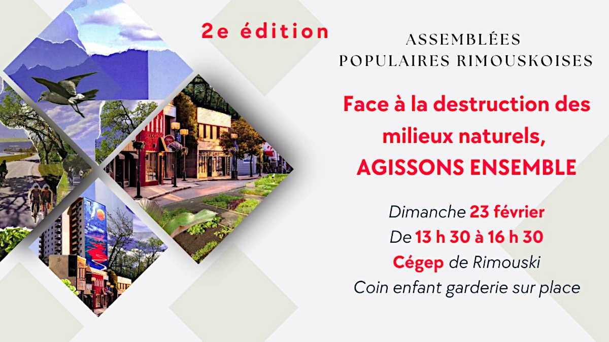 Bannière 2ème assemblée: Agissons ensemble!